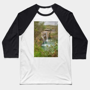 Wattamolla Waterfall Baseball T-Shirt